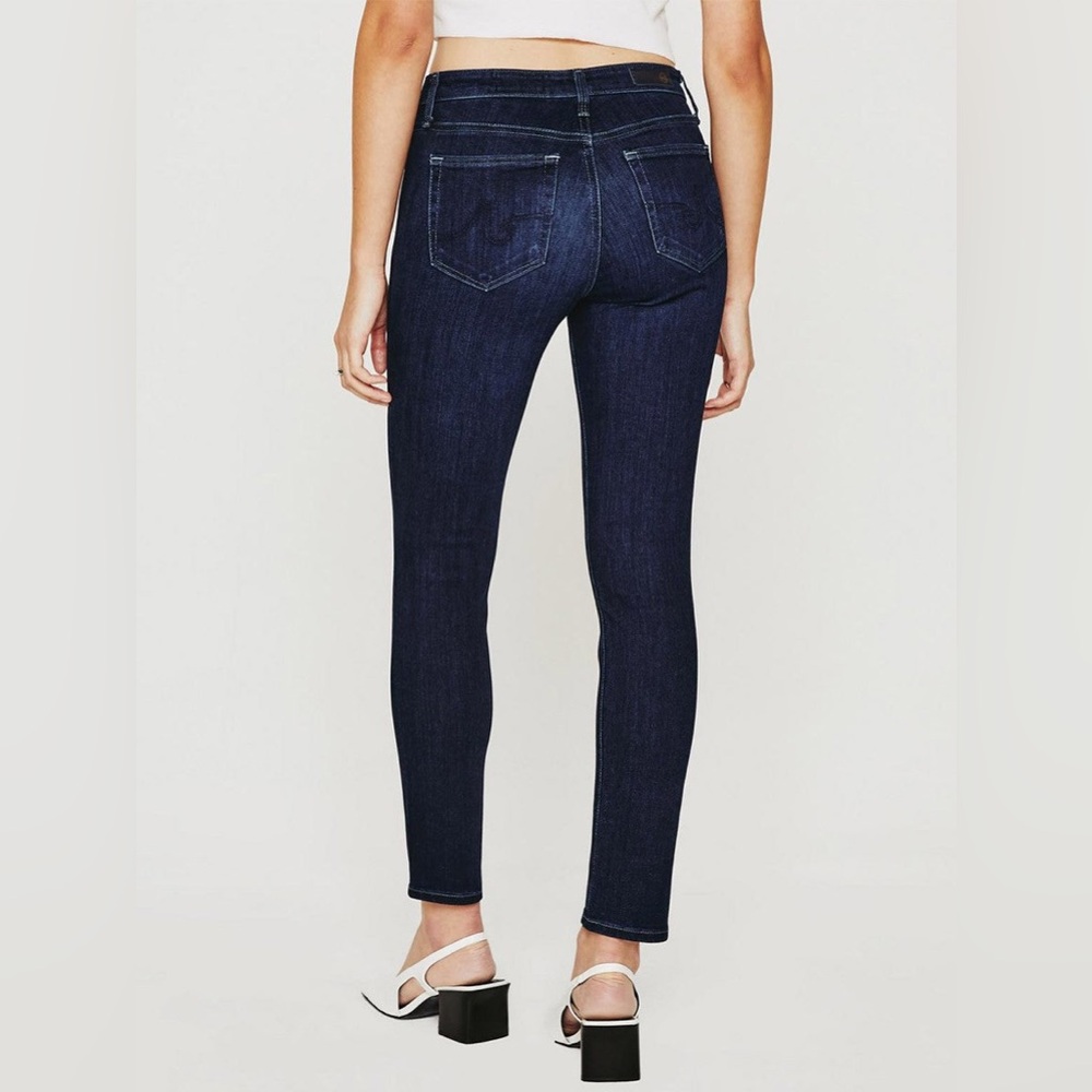AG Adriano Goldschmied The Prima Ankle Mid Rise Cigarette Jeans Concord Size 25 - Picture 3 of 13